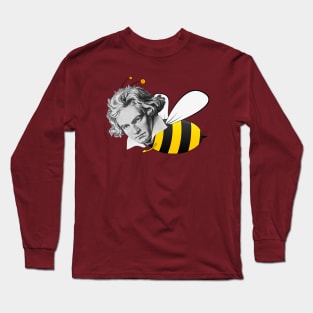 Beethoven Bee Parody Long Sleeve T-Shirt
